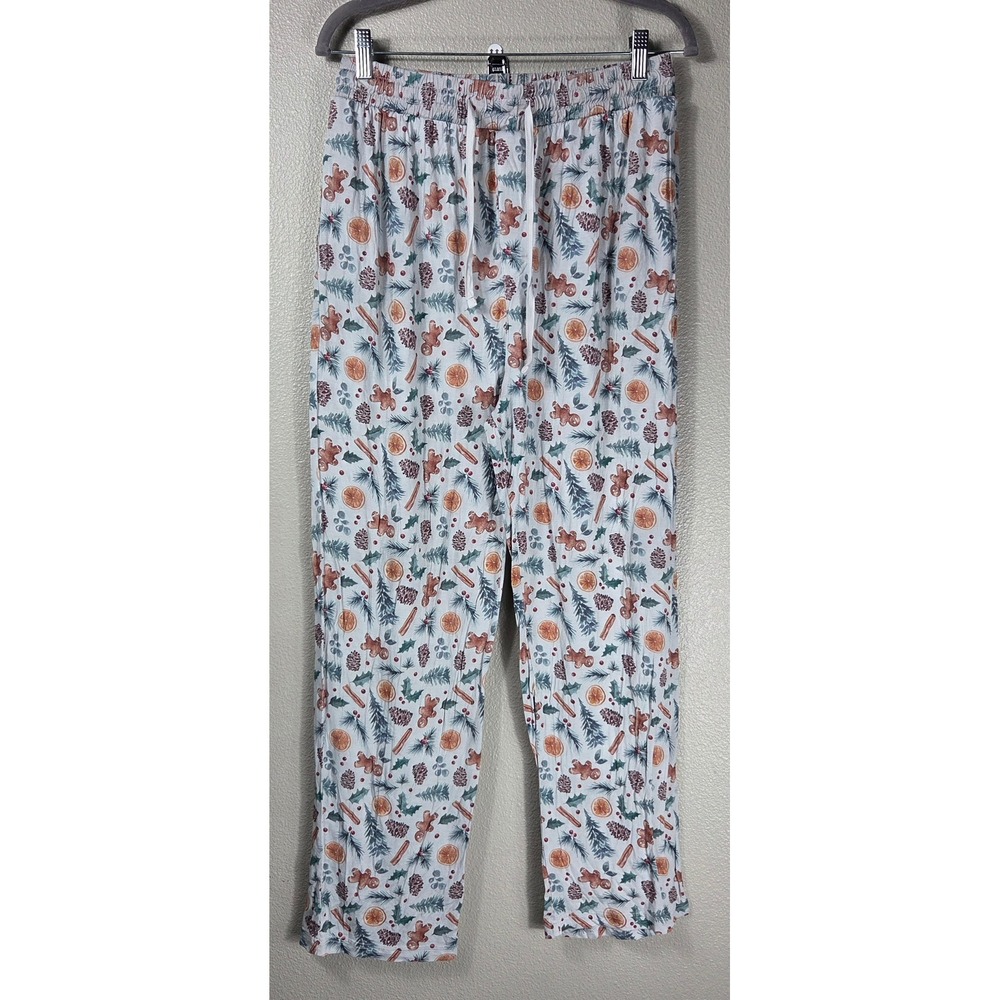 Little One Shop Christmas Vibes Bamboo Pajama Pants Women's XL Holiday